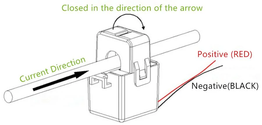 Acrel Akh-0.66/K-36 Split Core Current Transformer 100A100mA 3 Phase 2 Wire AC Current Transducer Three Phase AC CT Split Ring CT