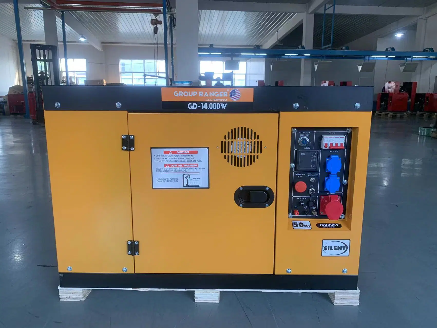 Bison Wholesale OEM Electric Portable Sound Proof Small Diesel Generator Sets 7-12kw 11kVA Power Single Three Phase Super Silent Diesel Generator