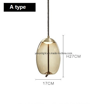 Décoration Maison du Café moderne en verre LED lampe de la télécommande d'éclairage intérieur