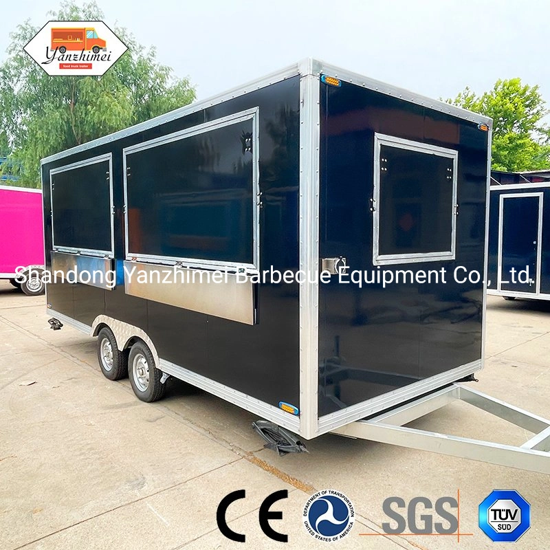 Trailer Food Truck Prefabricated Building Advertising Truck