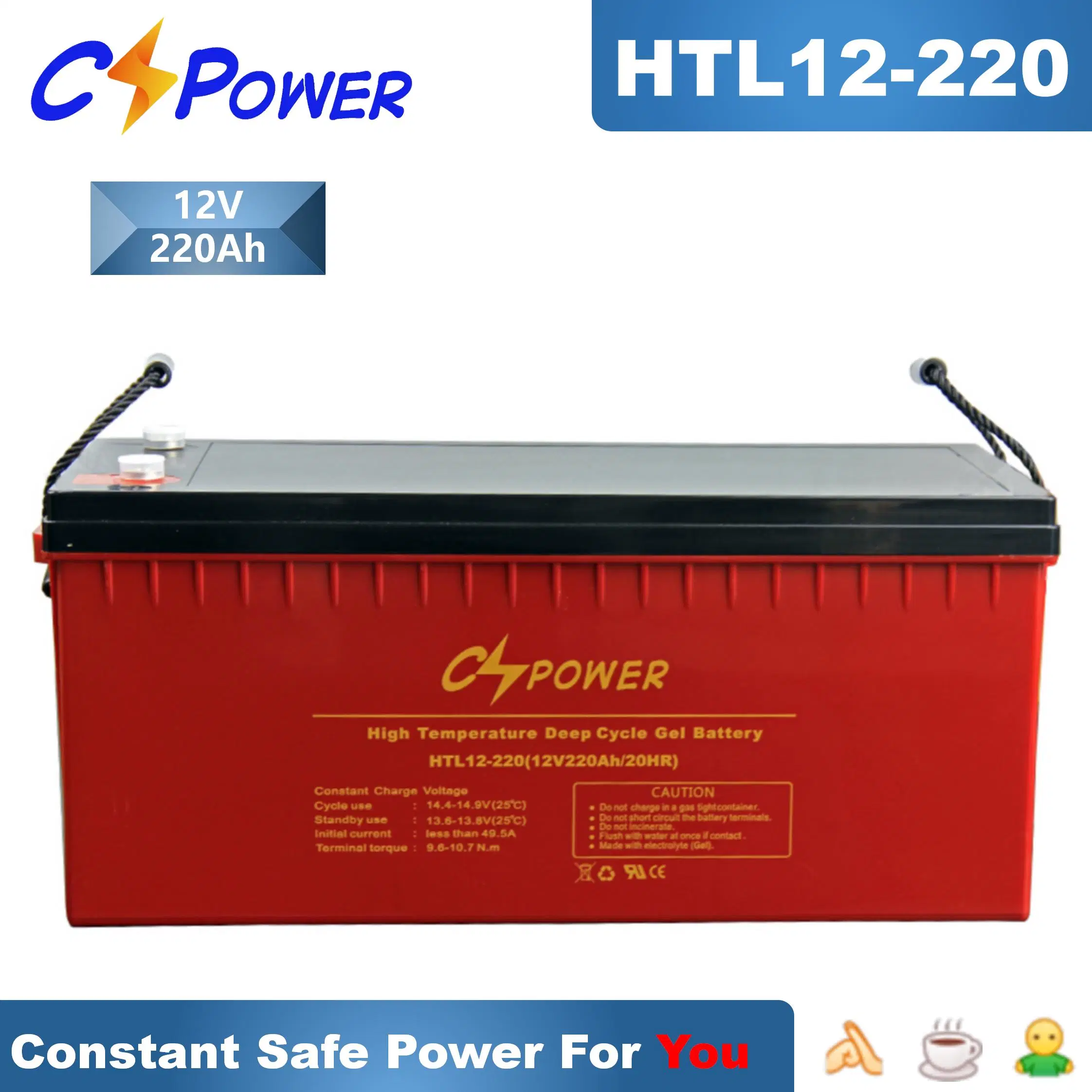 La Chine fabrication 12V55Ah haute température batterie gel - Telecom, USP ordinateur