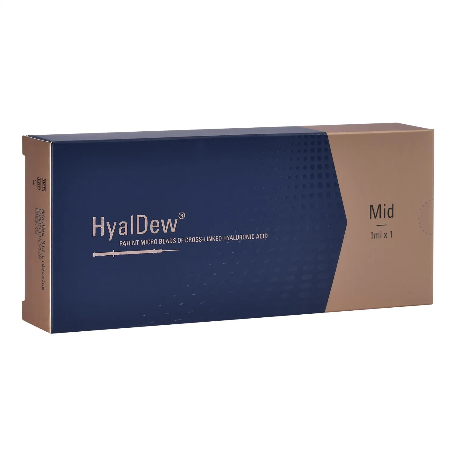 Hyaldew All (1X1ml) relleno de dermal ácido Hialurónico relleno de arrugas profundas Labios de la mejilla la piel humedece los rellenos de la piel