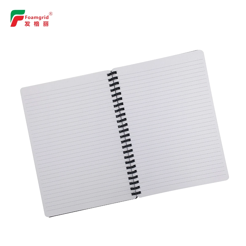 Exercise Book Office Writing Book Custom Logo Printing A5 Square Supple Spiral Notepad