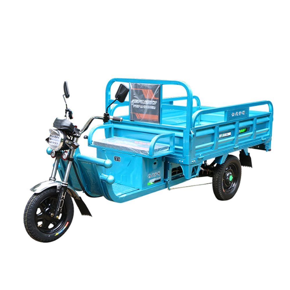 Triciclo de carga de 1200 W com cabina para triciclo de carga Express Truck Vendas de promoções de scooters elétricas