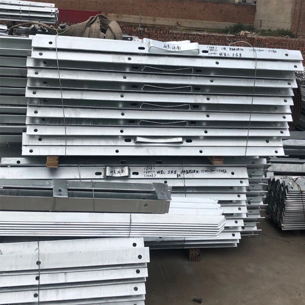 Q235 Low Carbon Mild Steel Hot DIP Pilot X-Arm U-Channel H-Pole Tee-off Crossarms Power Anchor Fitting Galvanized Cross Arm Strut Transformer Platform Crossarm