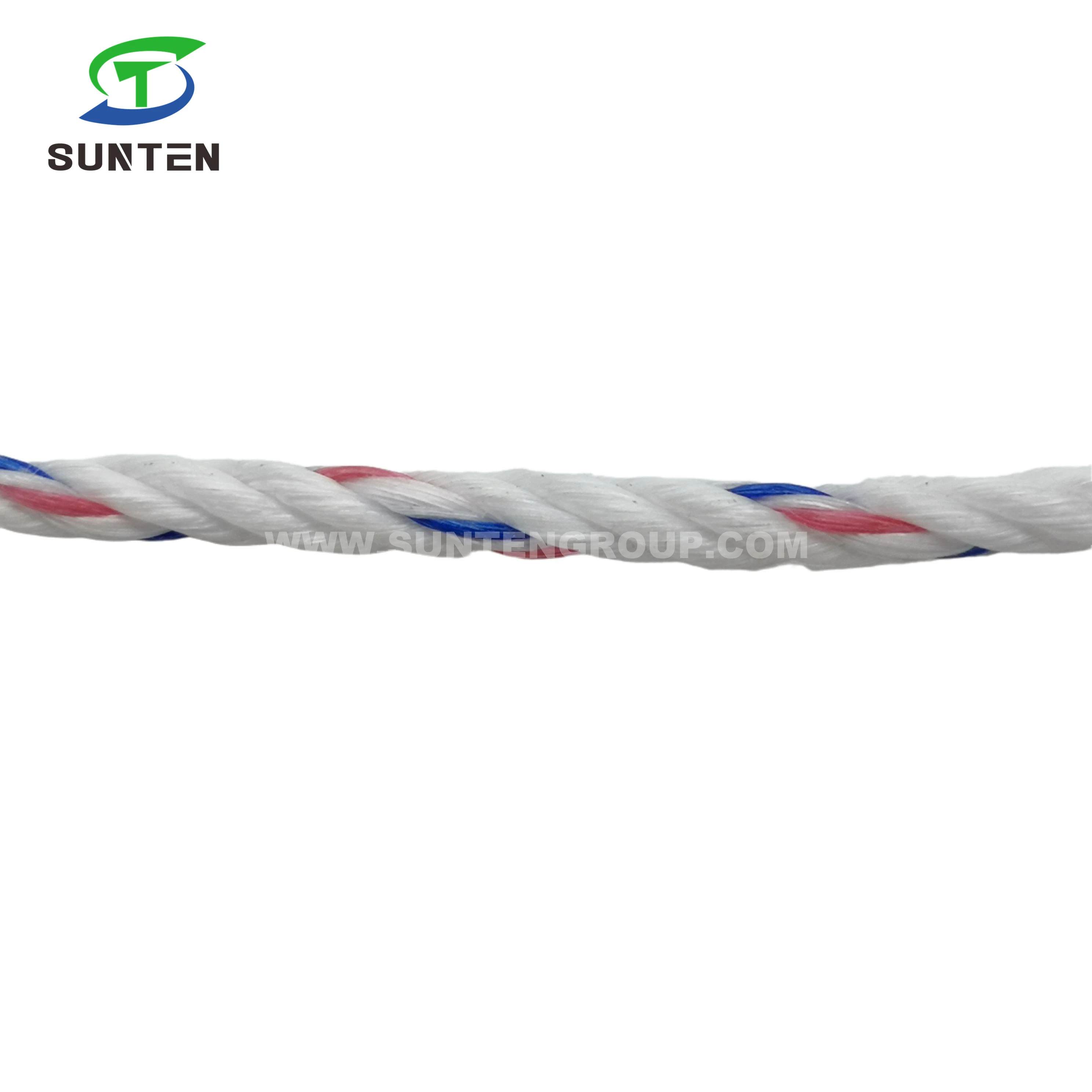 3mm-50mm PP/Polypropylene/Plastic/Fishing/Marine/Mooring/Twist/Twisted Danline Rope