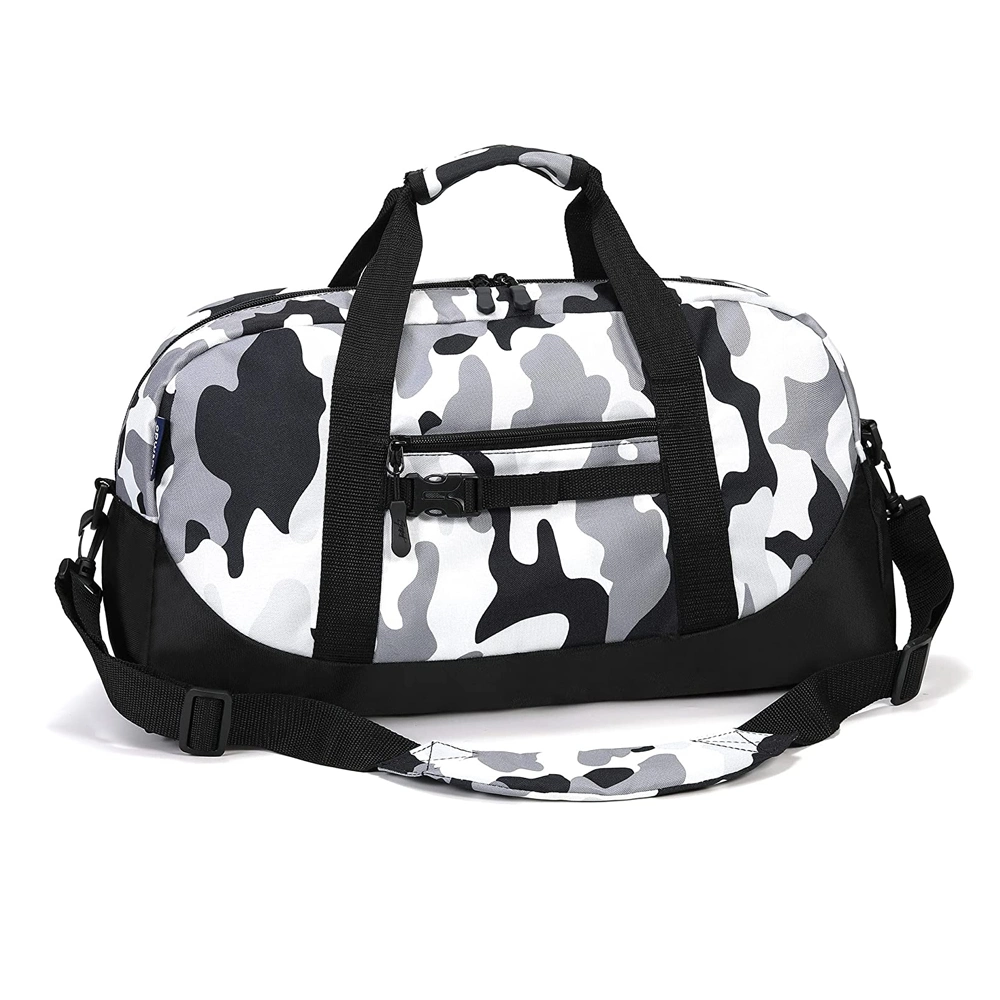 Waterproof Customized Large Men Women Polyester Weekender Overnight Travel Gym Carry-on Yoga Fitness Tote Duffel Bag