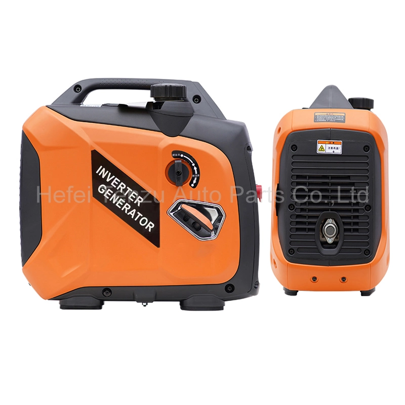 DC 24V 1800W Dual Fuel Mini Petrol Gasoline Best Inverter Generator for Trucks Air Conditioner Power Camp Travel