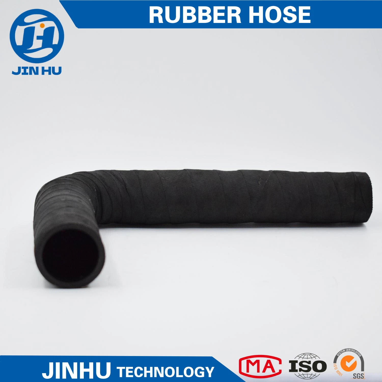 Jinhu China High quality/High cost performance  Reinforced Automotive Power Steering Fuel Supply Inlet Rubber Pipe (OEM)