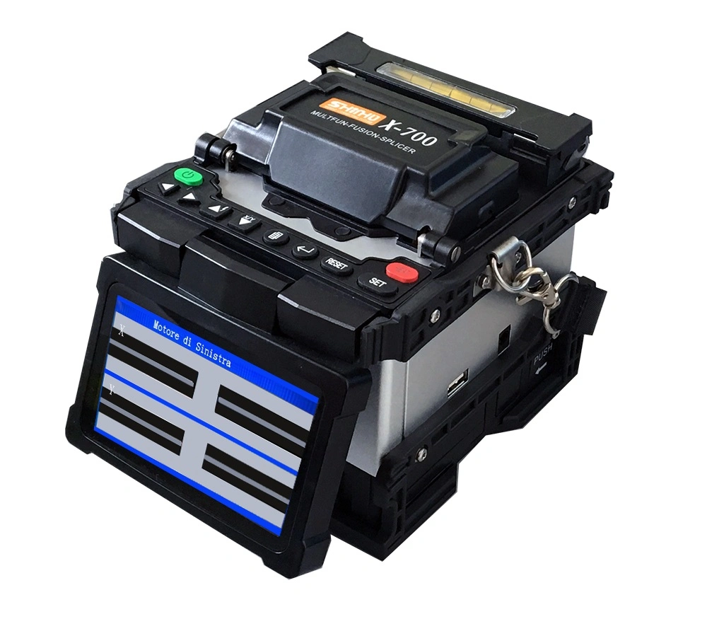 Fiber Optic Machine Touch Screen Precise Core Alignment Splicer Arc Welders for Single Mode Fiber