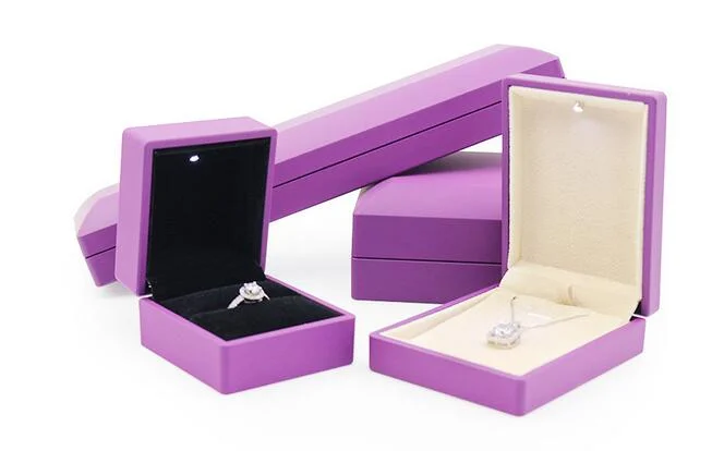 LED Proposal Ring Box Pendant Box Bracelet Box Necklace Box