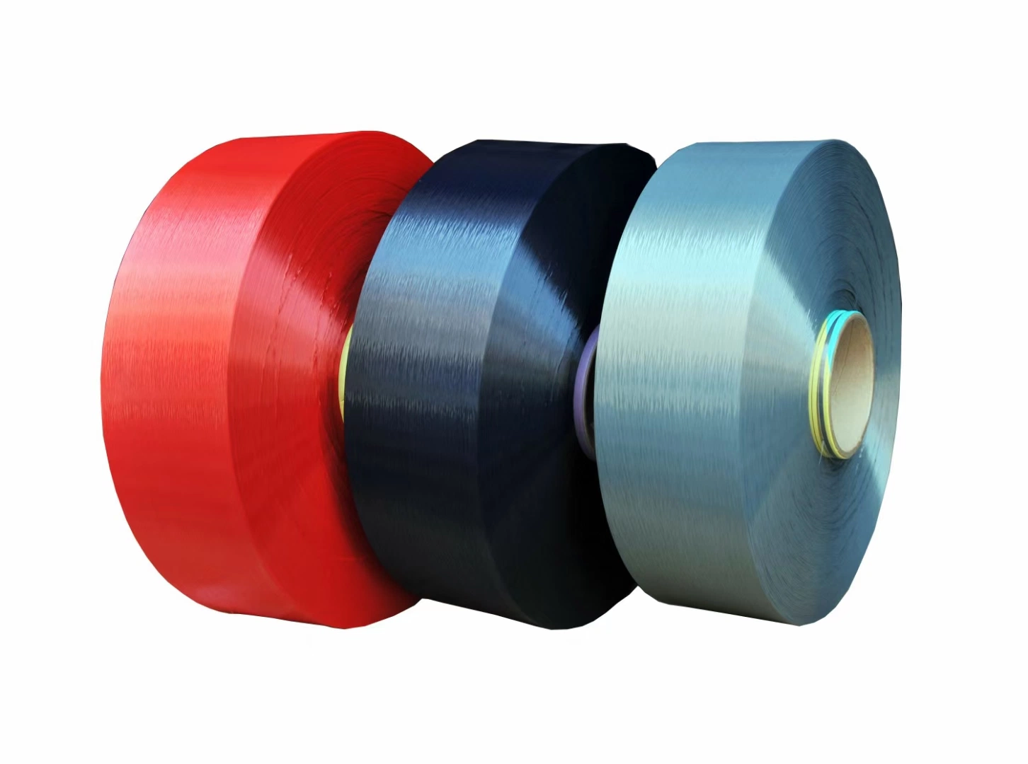 Fils de polyester recyclé FDY tirage complet de fils lumineux SD/BRT RW/dope la teinture Tissage Tricotage trame Warp filament gros fabricant de la Chine 30d/24f