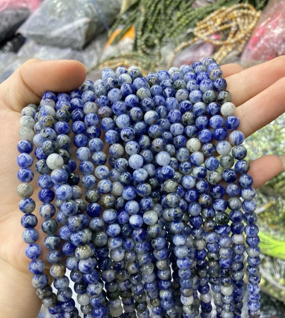 Malachite Agate Crystal Jade Beads لصنع مجوهرات الأزياء