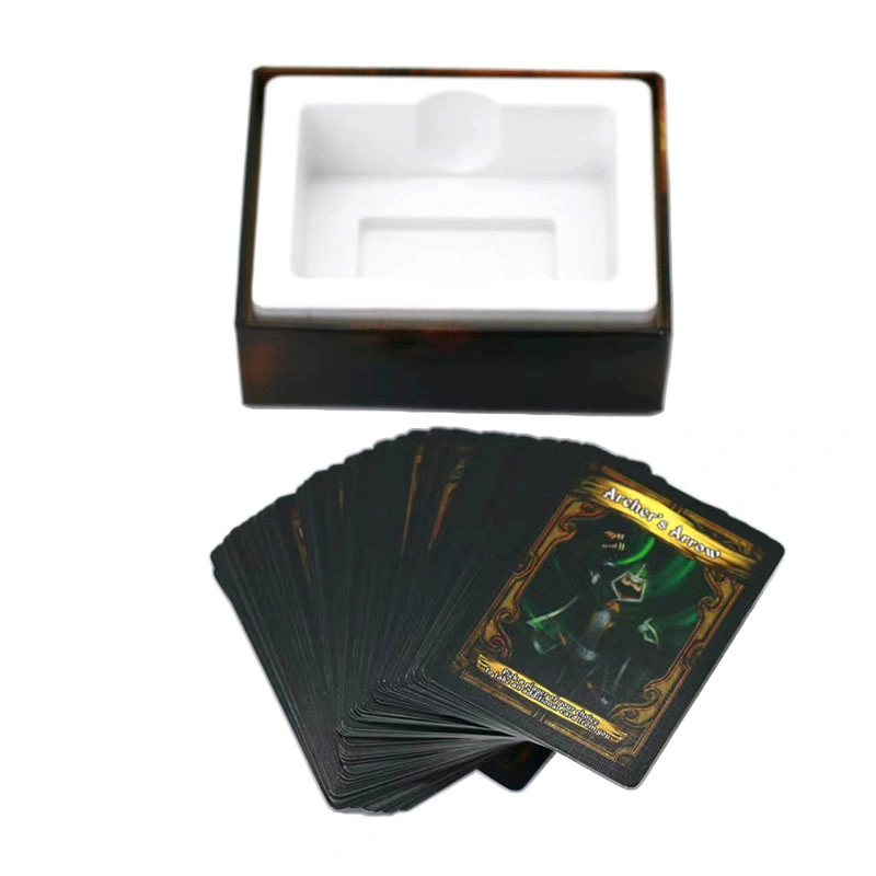 Impression OEM les clients possèdent des maquettes cartes à jouer intelligentes impression papier Cartes de jeu Maker cartes de collection