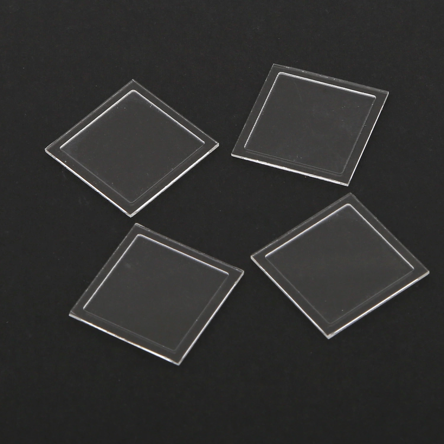 Encap Glass Notched Cover Plate, LED Liquid Crystal Alkali Free Glass Encapsulation