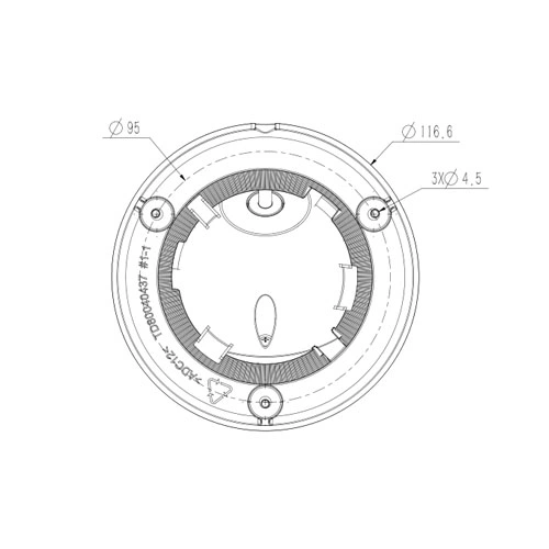 2MP tourelle IR fixes de surveillance de sécurité CCTV IP Caméra réseau Poe