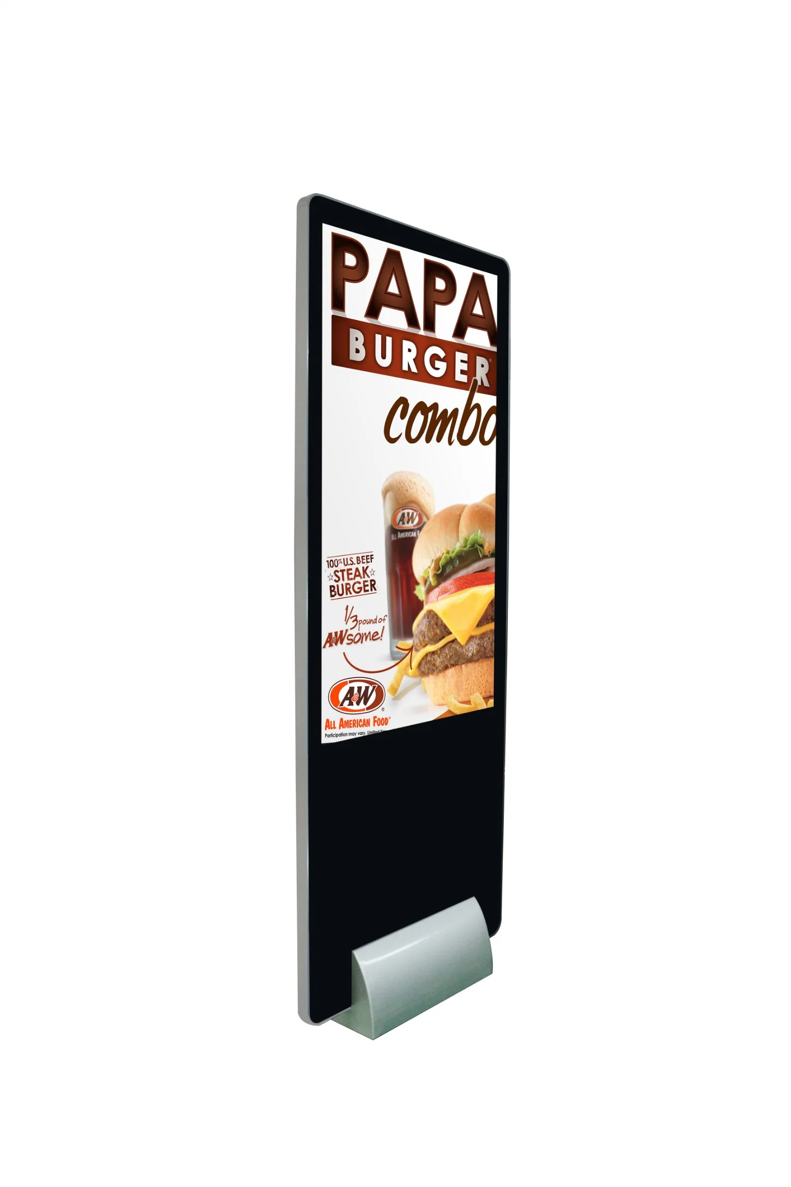 Floor Stand 43''49''55'' 65" High Brightness Outdoor Vertical Digital Signage Totem WiFi Touch LCD Advertising Display Kiosk Touch Screen Monitor with Android