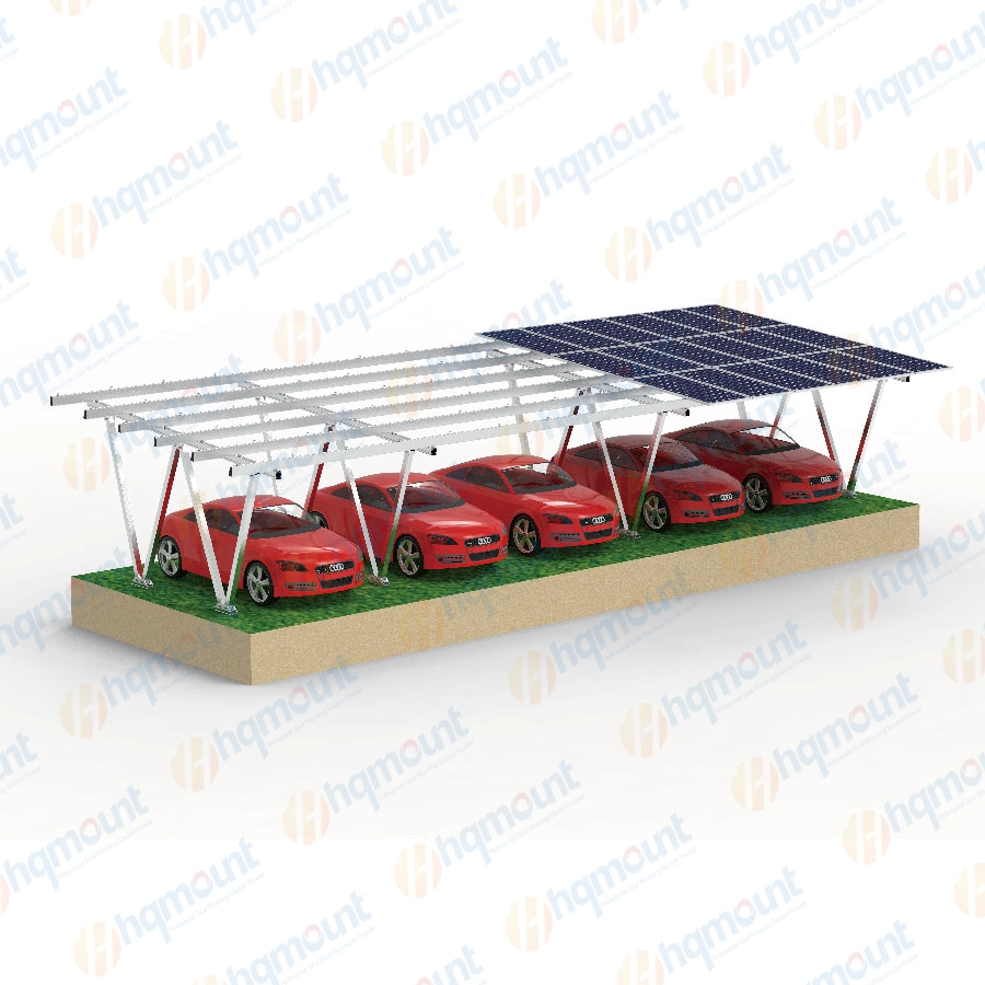 HQ Mount Aluminium Carport Halterungen Solar-Befestigungssystem für Auto Parken