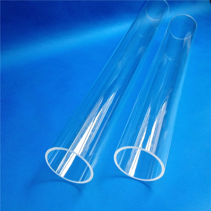 Customized Silica Fused Polished Quartz Glass Tube UV Semiconductor