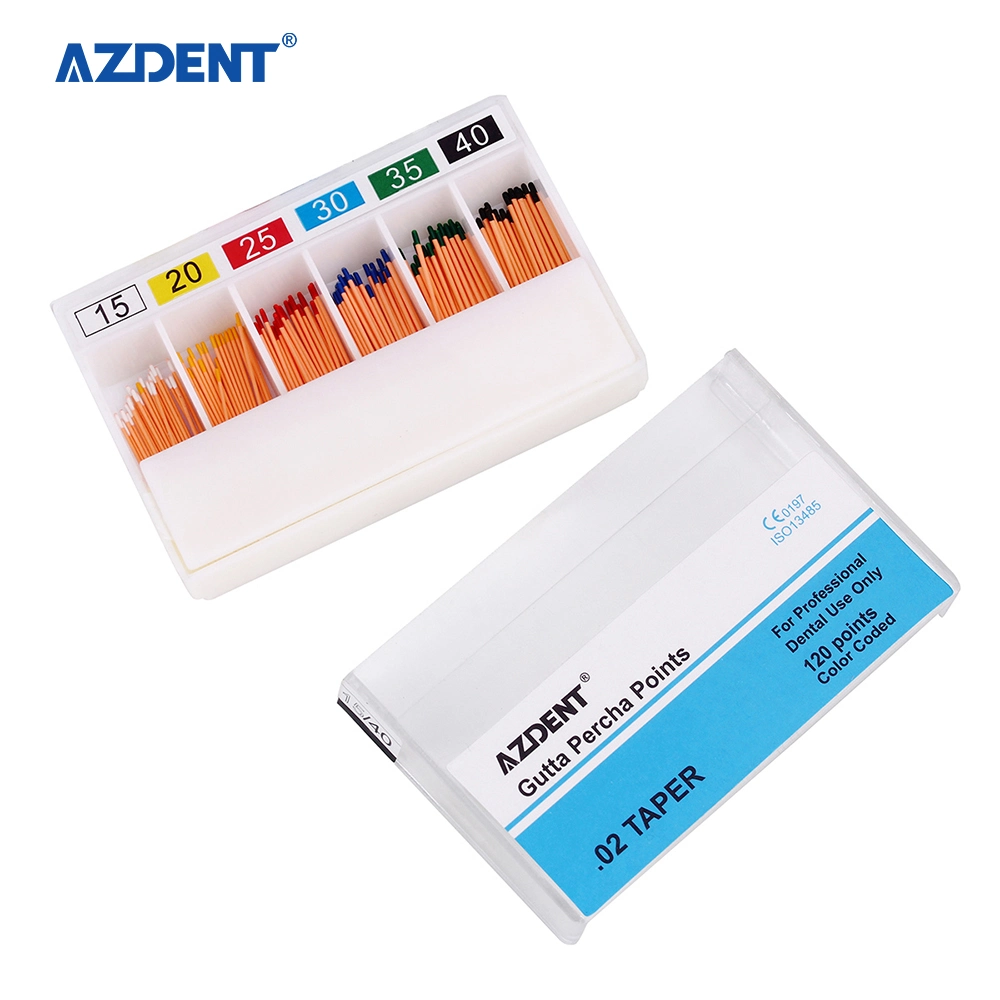 Best Quality Azdent Dental Consumble Gutta Percha Points for Sale