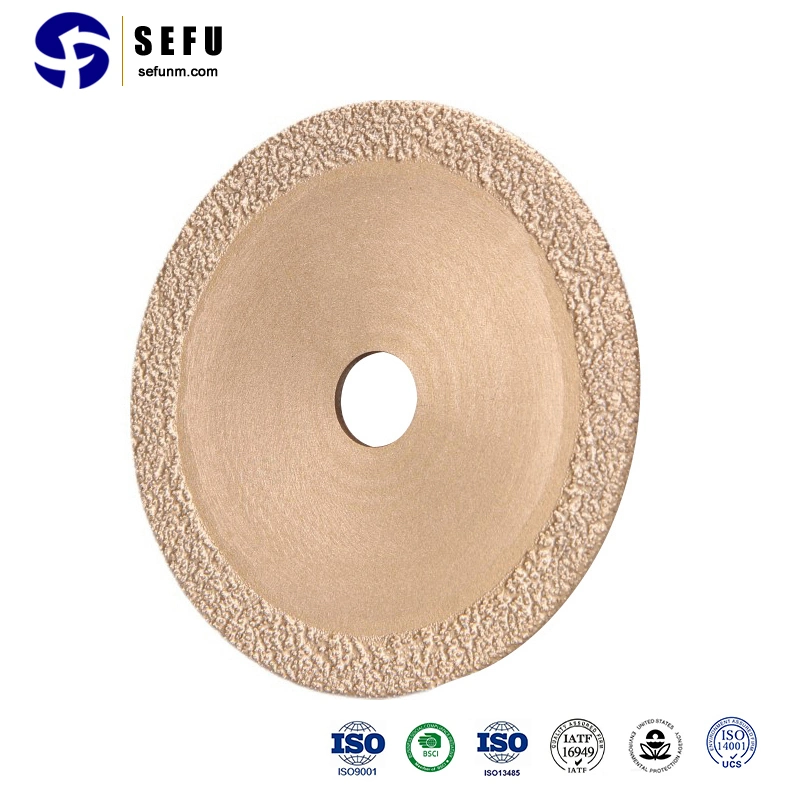 Sefu China Diamond Cutting and Grinding Discs for Iron Suppliers Diamond Cutting Blade 350mm Brazed Diamond Cutting Disc Saws Blade Angle Grinder Diamond Blade