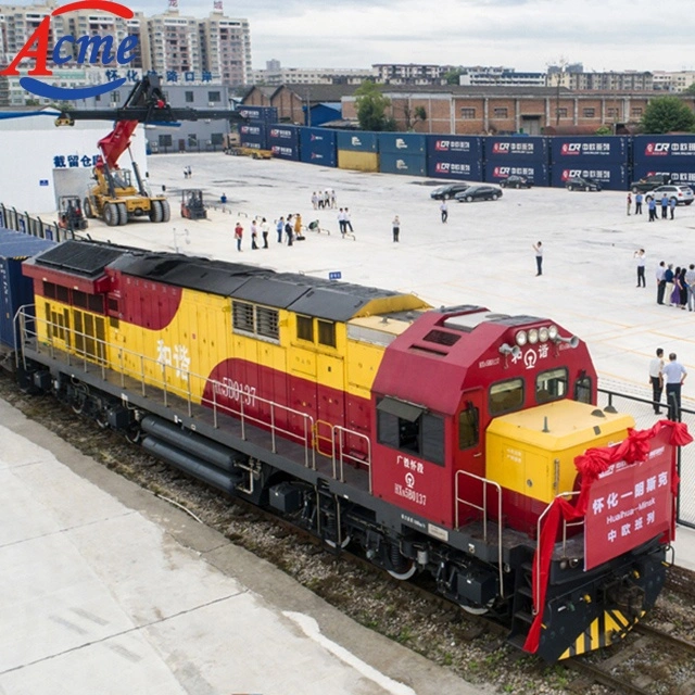 Serviço de entrega de carga ferroviário da China