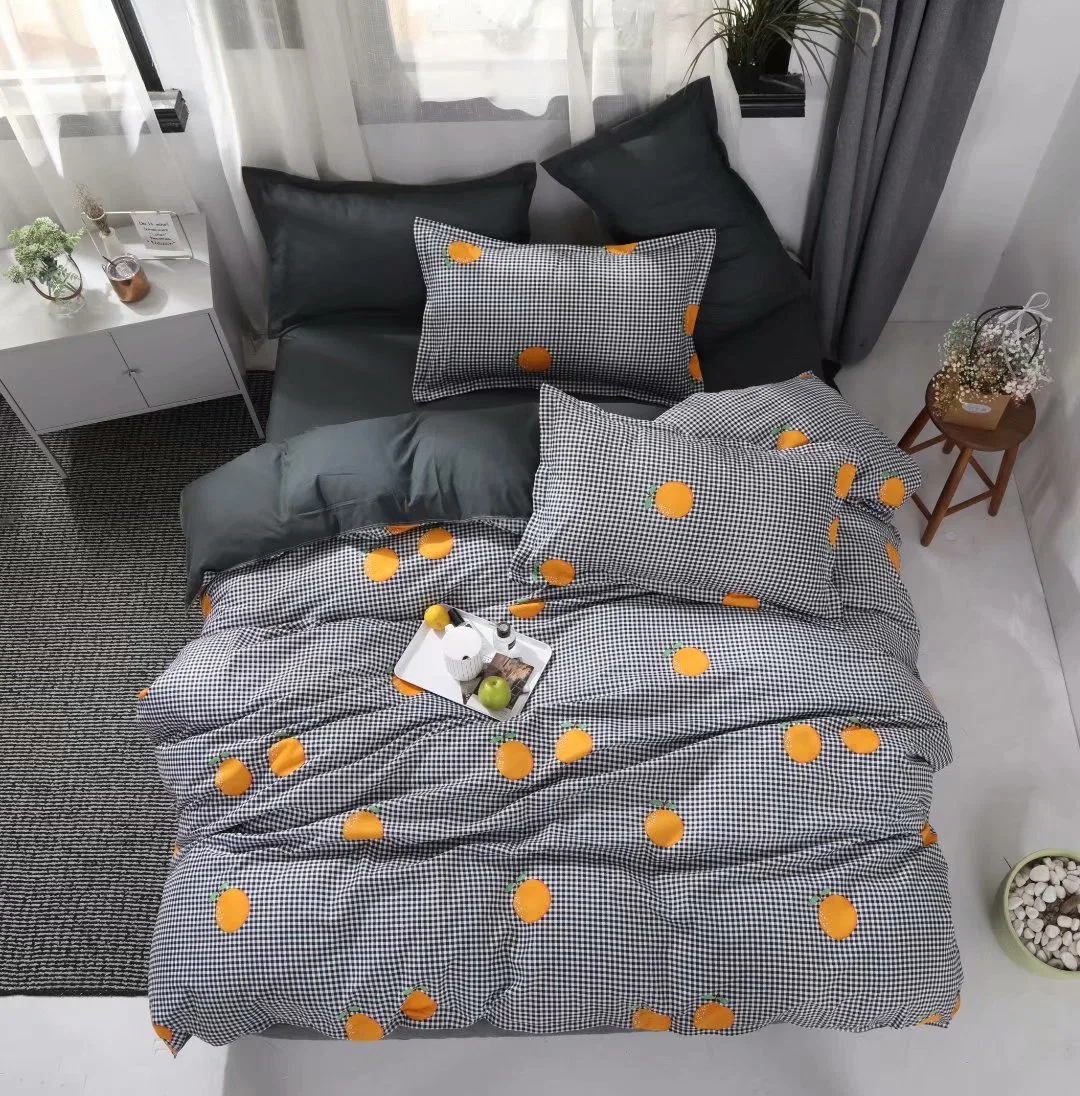 Luxury Knitted 100% Microfiber Soft and Comfortable Bed Sheet Home Bedding Set