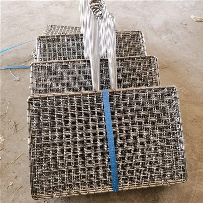 Yq 304 Stainless Steel Barbecue Crimped Wire Mesh