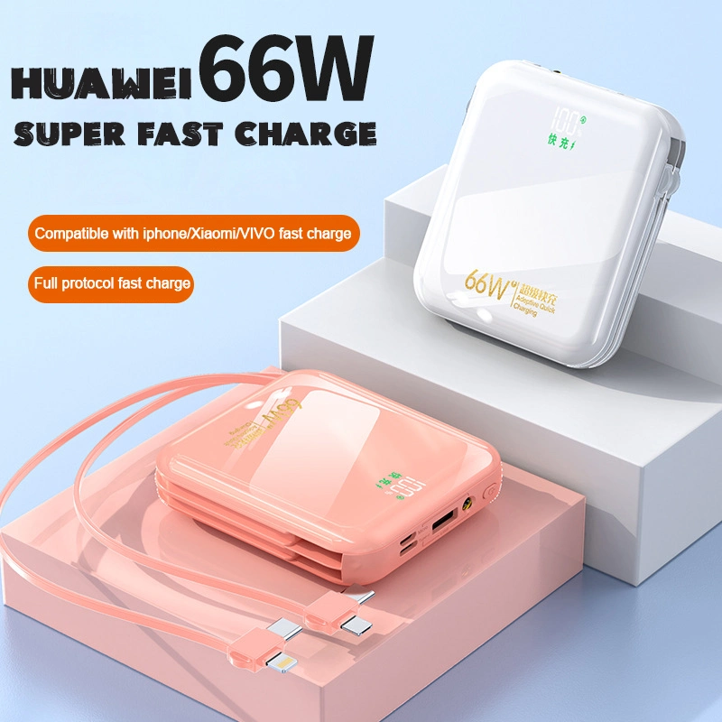 Mini Power Bank Fast Charge 22.5W Power Bank Gift Can Print Logo Mobile Power