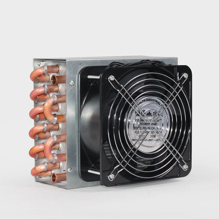 Refrigerator Parts Fridge Fan Motor Heat Exchanger Freezer Outdoor Air Cooler Unit Aluminum and Copper Tube AC Condenser