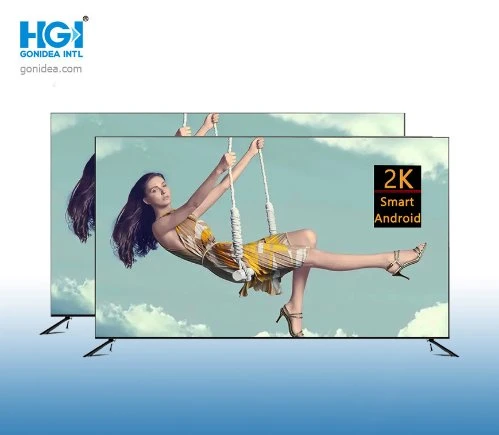 Hgi Black Plastic Shell 43 Inch Frameless 2K LCD TV Hgt-43