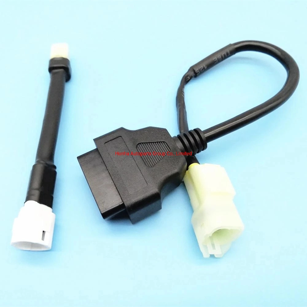 3&4 Pin Connector OBD II K-Line Diagnostic Harness Electronic Cable of Honda-YAMAHA Motorcycle