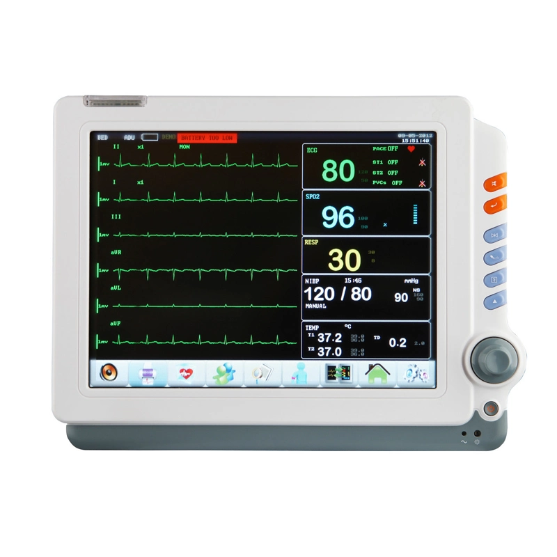 Pantalla LCD táctil solicitar Medical Monitor de paciente