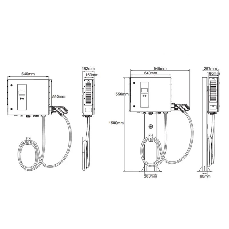 Manufacturer 30 Kw Charger Station Vehicle Electric Car Bus Charging