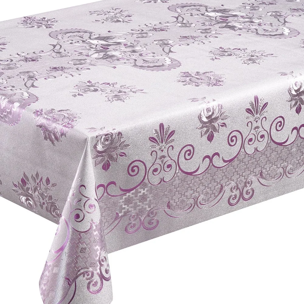 Home Hotel Waterproof Plastic Vinyl Plastic PVC Tablecloths