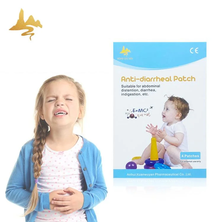 Producto personalizado tejido no tejido médico desechable parche para diarrea pediátrica