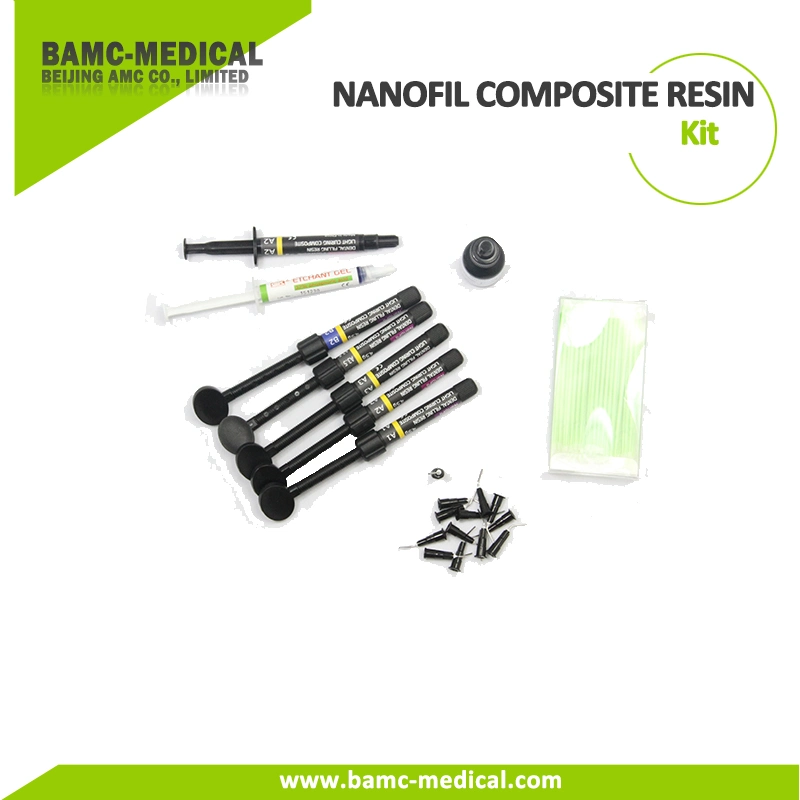 Dental Filling Restorative Materials Hybrid Nano Light Curing Composite Kit