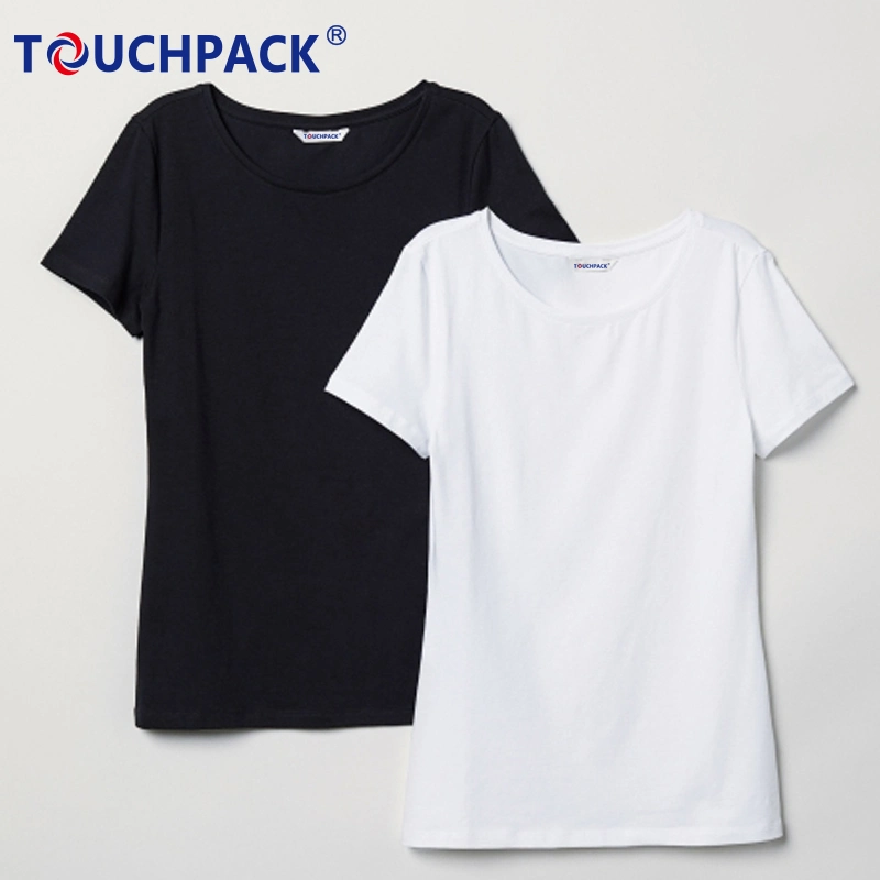 Cheapest Cotton O Neck Casual 150GSM Sml Blank Election Promotional Advertising White Cotton Plain T Shirt