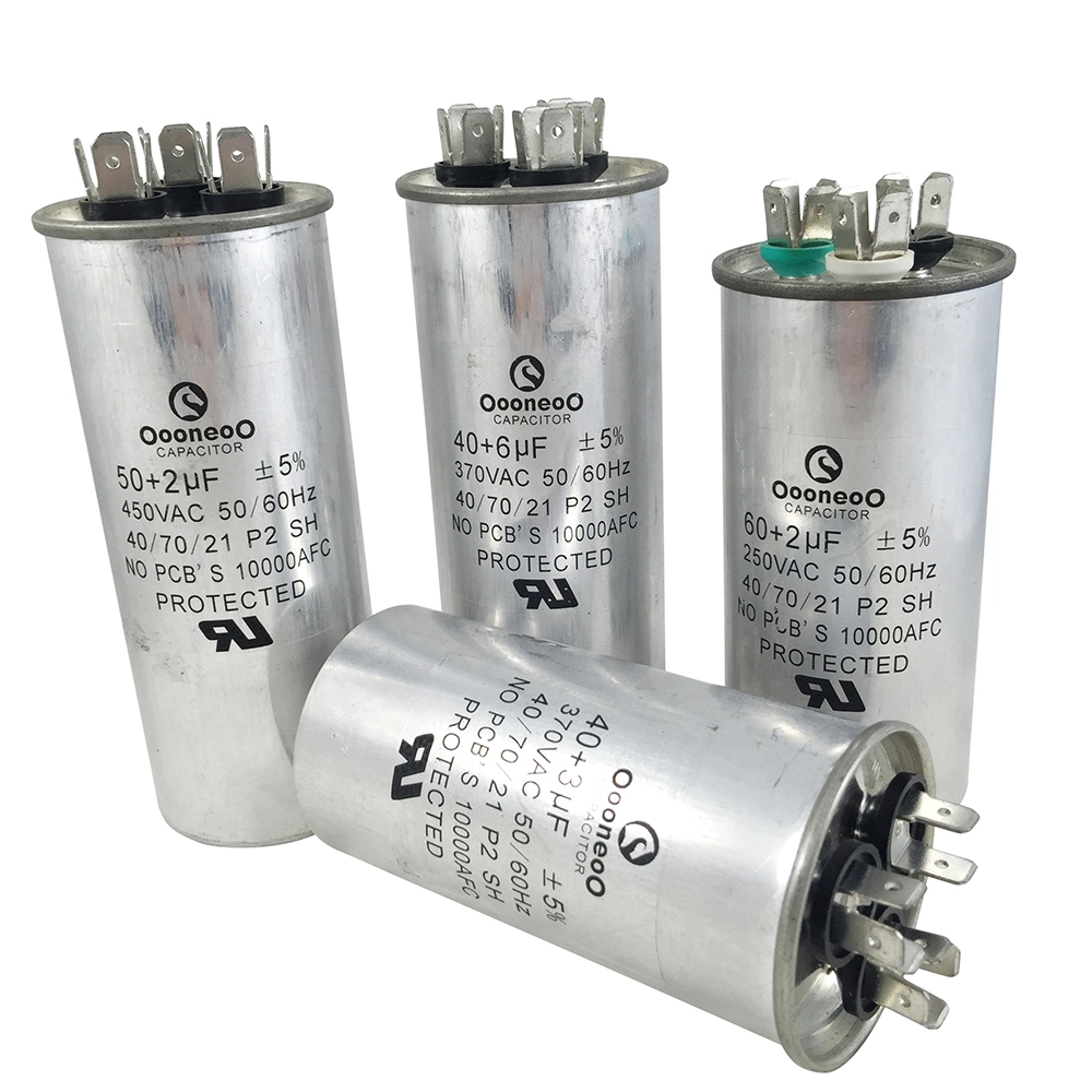 Cbb65 AC Motor Start Kondensator aus RoHS Polypropylen Folie