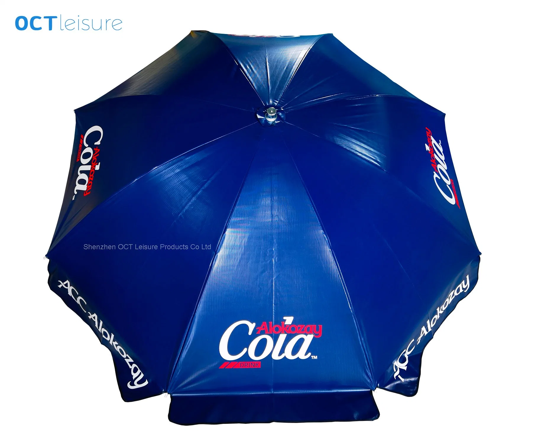 Robuste parasol de plage avec une grande taille et une housse en PVC épaisse (OCT-BUPVCJ)