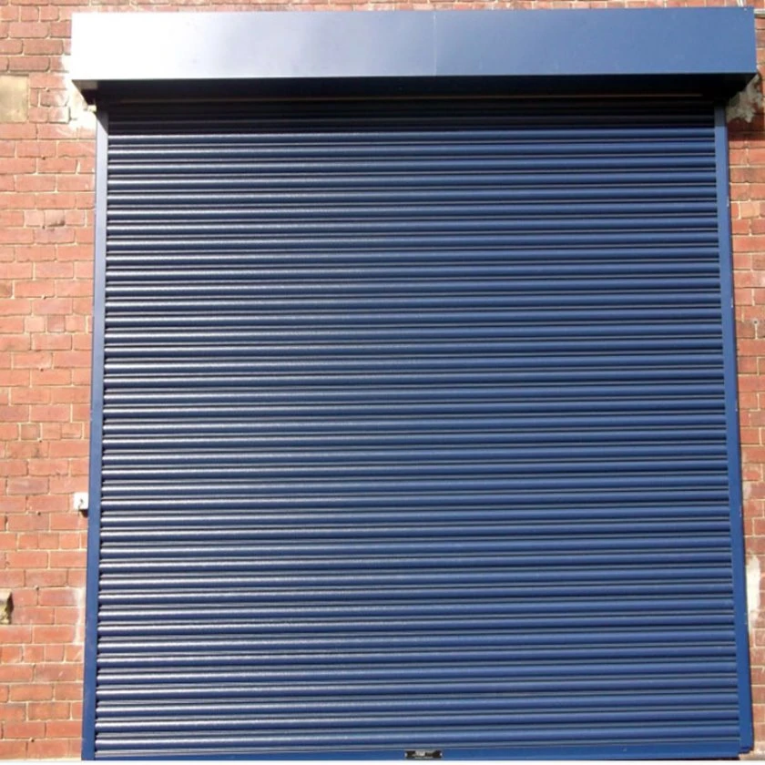 Aluminum Wind Resistant Bullet Proof Vertical Rolling Shutter Garage Door