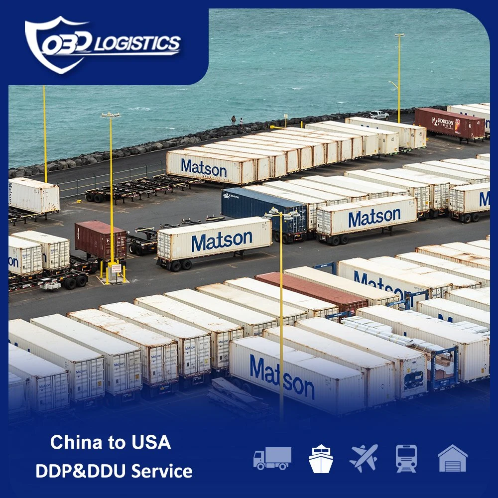 Amazon Fba от двери до двери DDP DDU морские грузовые перевозки и доставки из Китая в США и Европе
