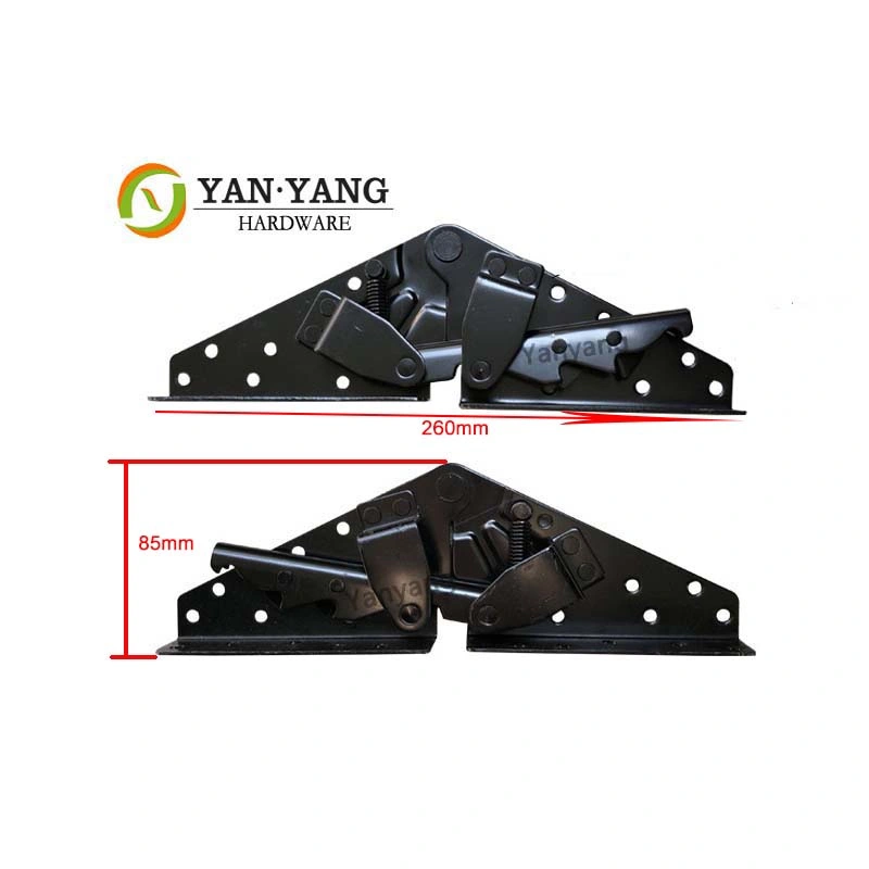 230mm Foldable Sofa Bed Mechanism Metal Backrest Cabinet Hinge Furniture Hardware