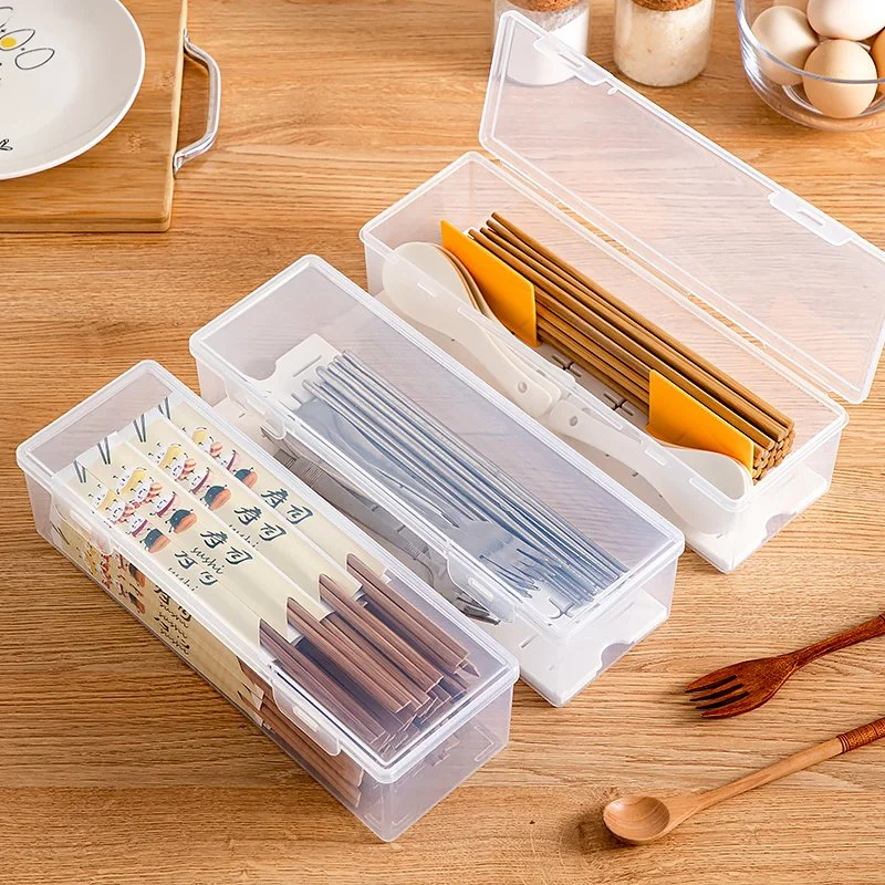 Chopsticks Drain Box Tableware Storage Container Chopsticks Holder Kitchen Storage Holder