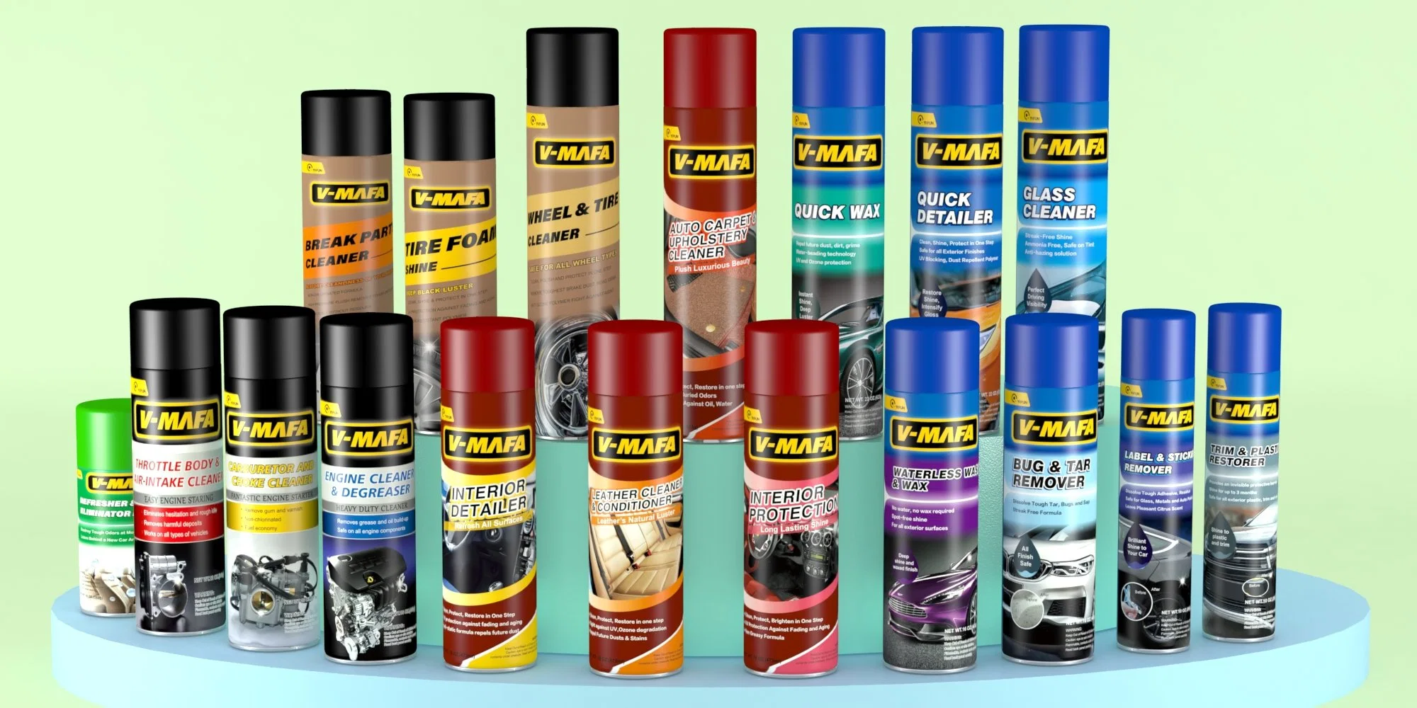 Abro de limpeza de carburador Carb Spray Afogador