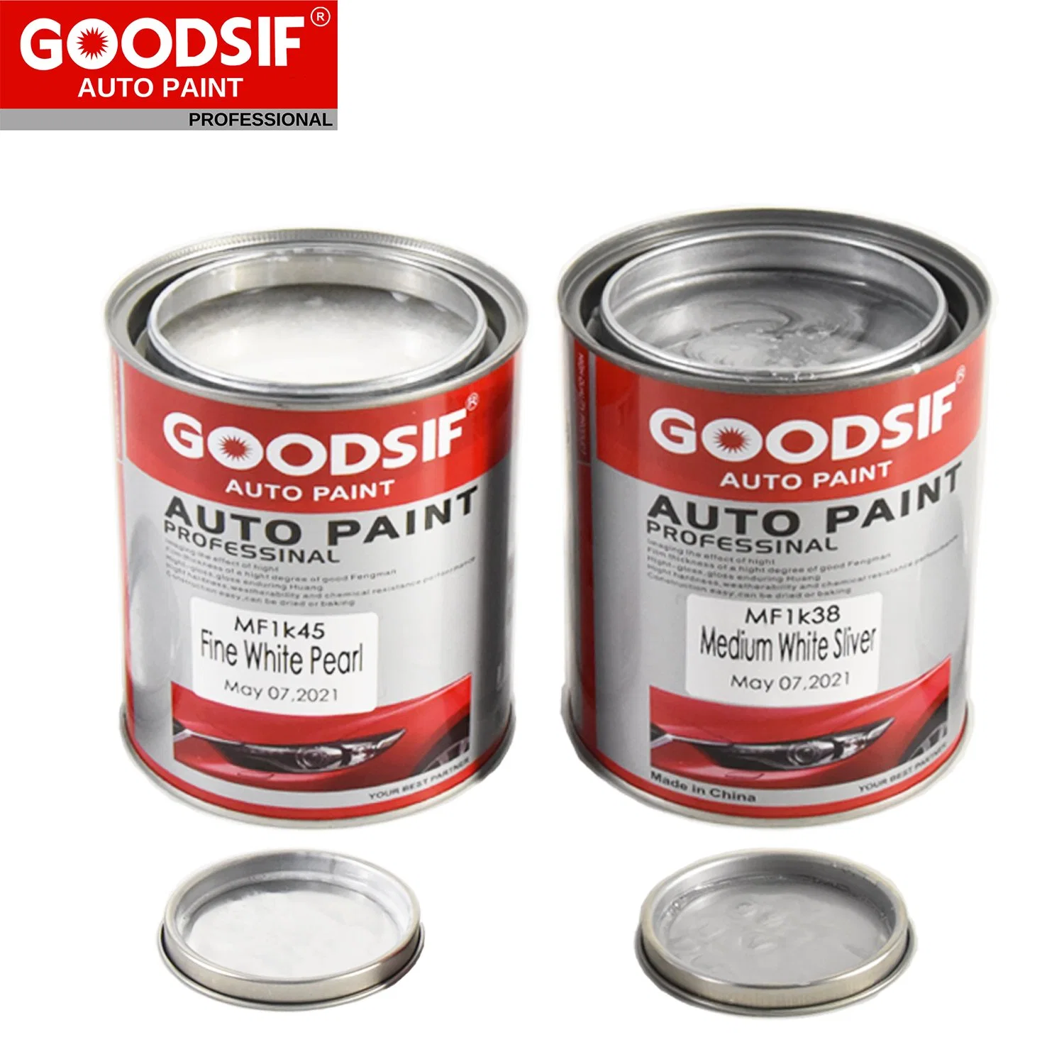 Automotive Coatings Paint Vehicle Repair 1K Metallic Pearl Color Car Paint Wholesale/Supplier Price Automobile Paint