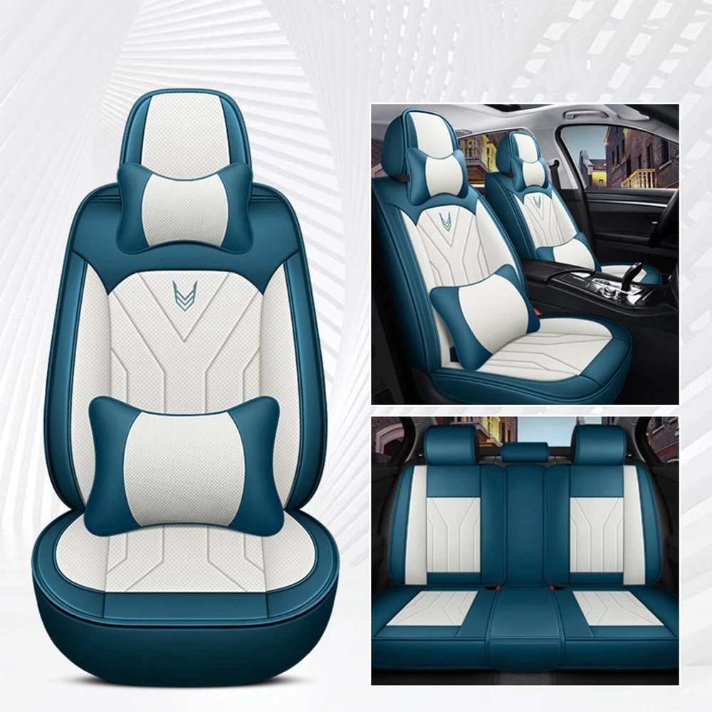 High Quality Auto Car Seat Cover Full Covered Car Seat Cover PVC Leather Universal Car Seat Cover