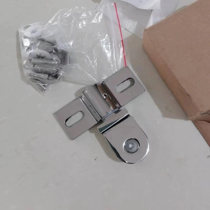 Bathroom Glass Door Clip/Clamp/Hinge Rotating Door Shaft Zinc Alloy and Stainless Steel