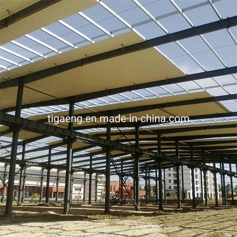 Tiga Brand Prefabricated Pre-Engineered Wholesale/Supplier Factory Steel Structure