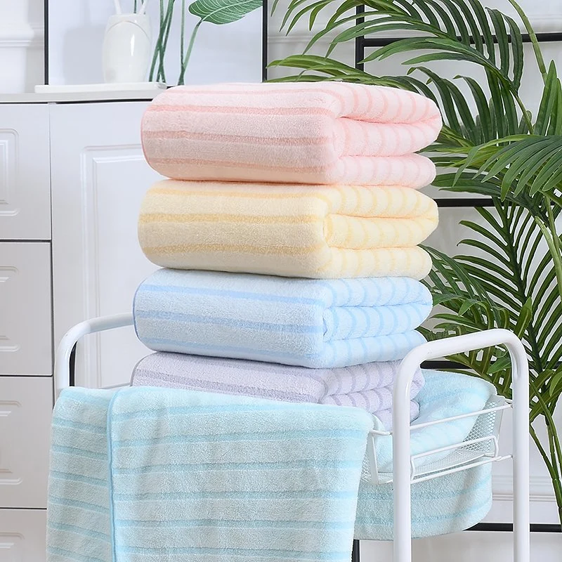 Coral Fleece Microfiber Towel Set Super Absorbent, Lightweight Soft Lint Free Towel Sets